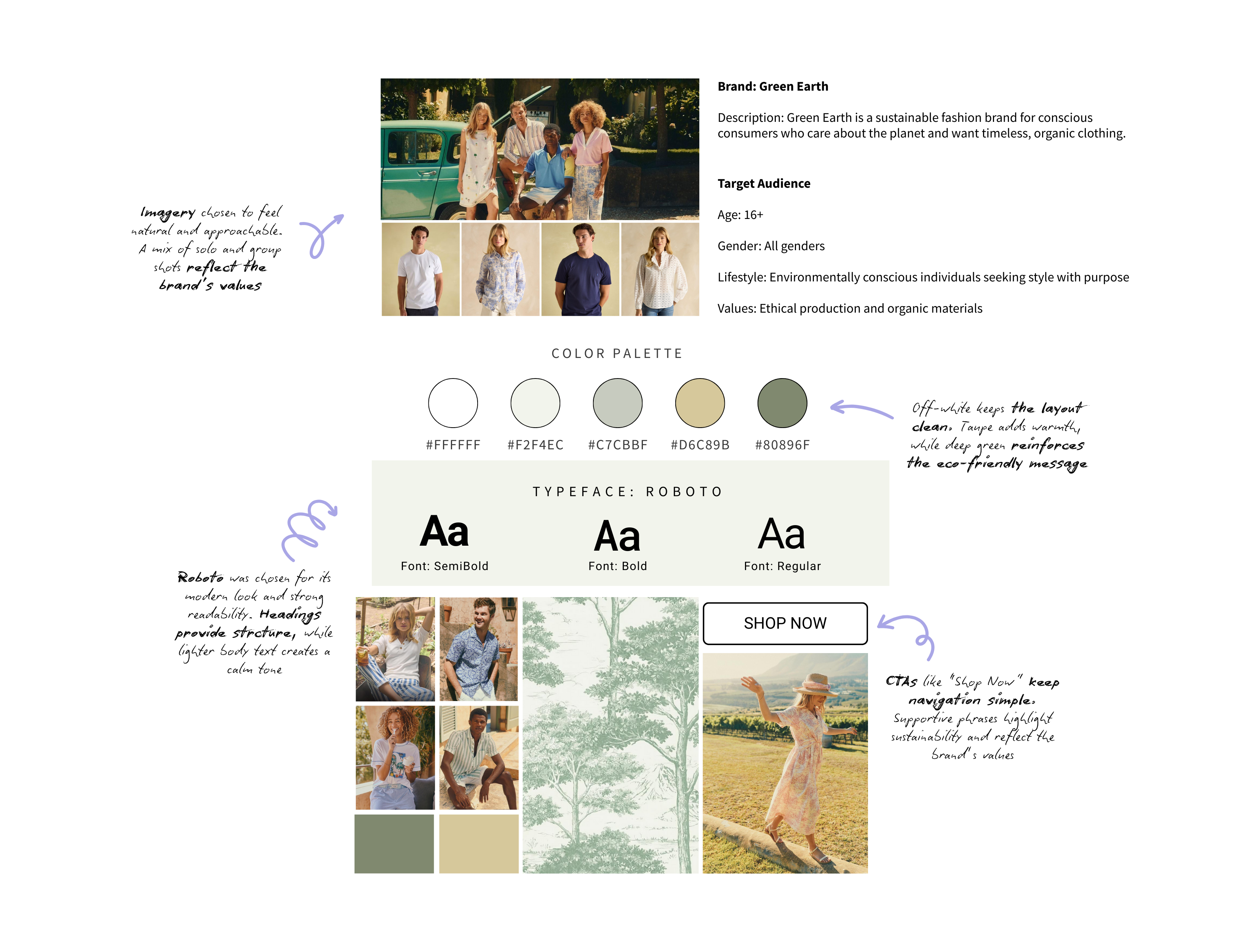 Green Earth - Mood Board